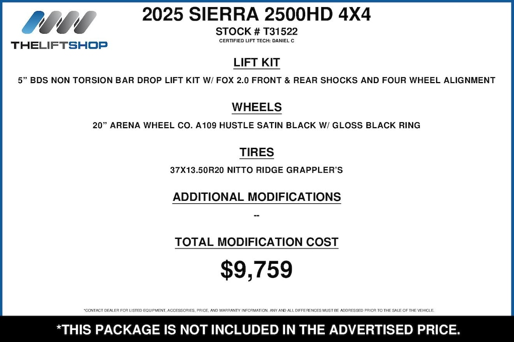 Used 2025 GMC Sierra 2500HD AT4 Truck