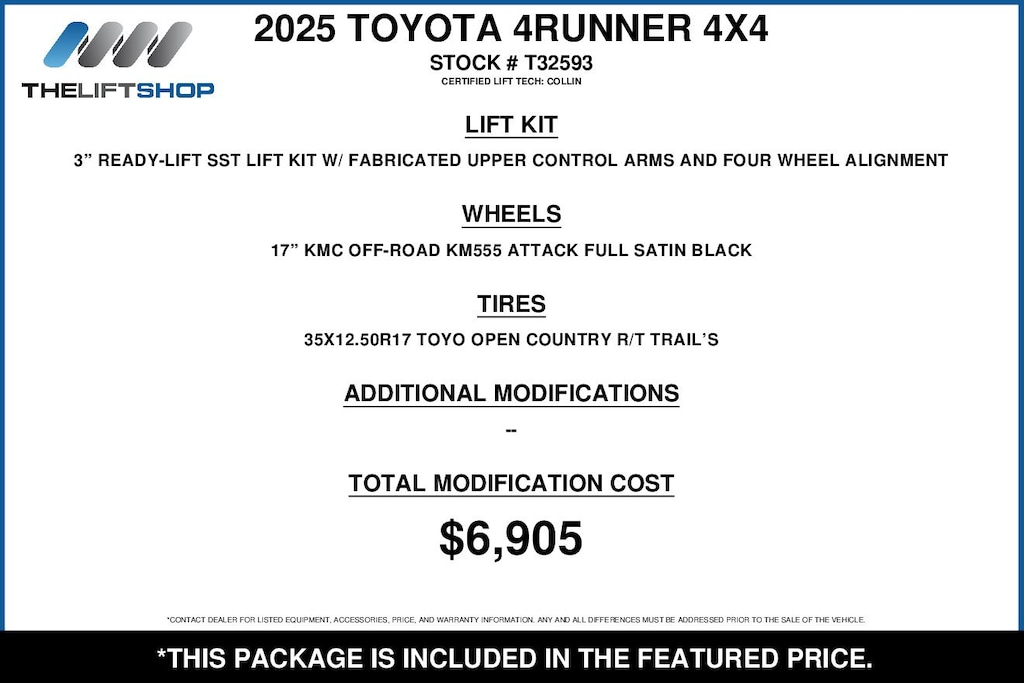 Used 2025 Toyota 4Runner SR5 SUV