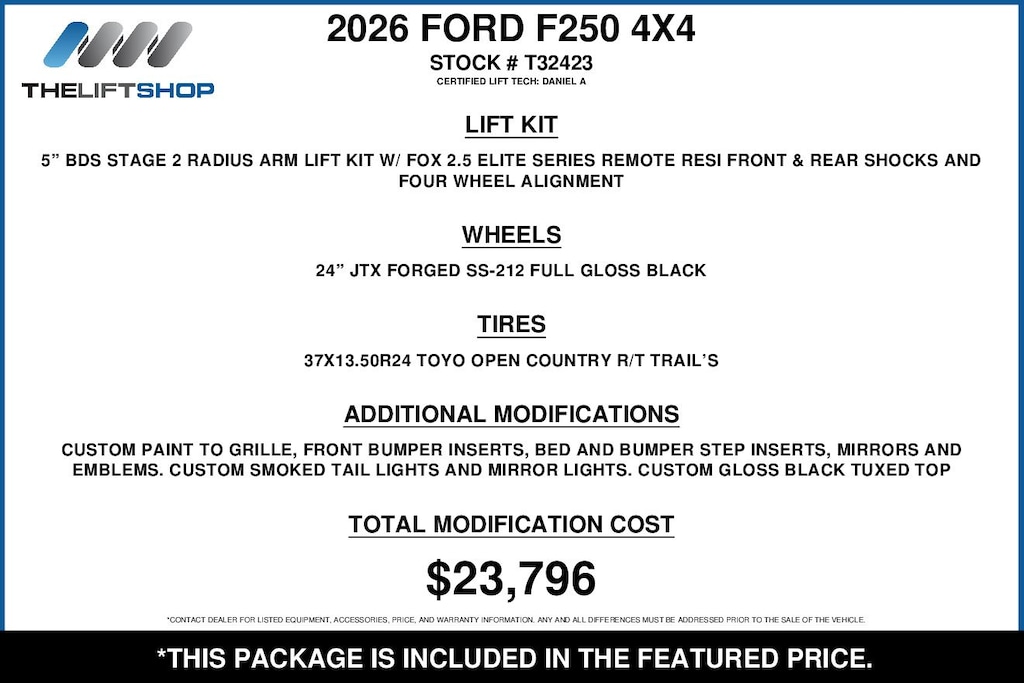 Used 2026 Ford F-250SD Platinum Truck