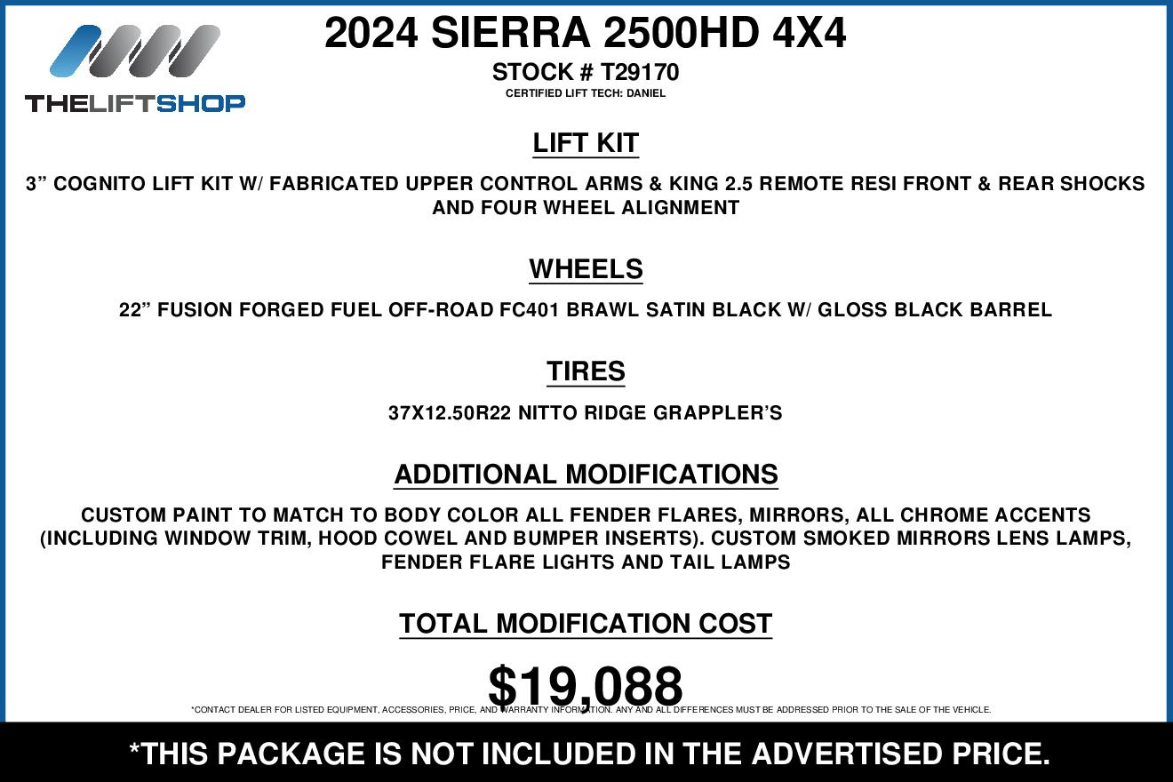 Image 2 of 2024 GMC Sierra 2500HD Denali Ultimate Truck