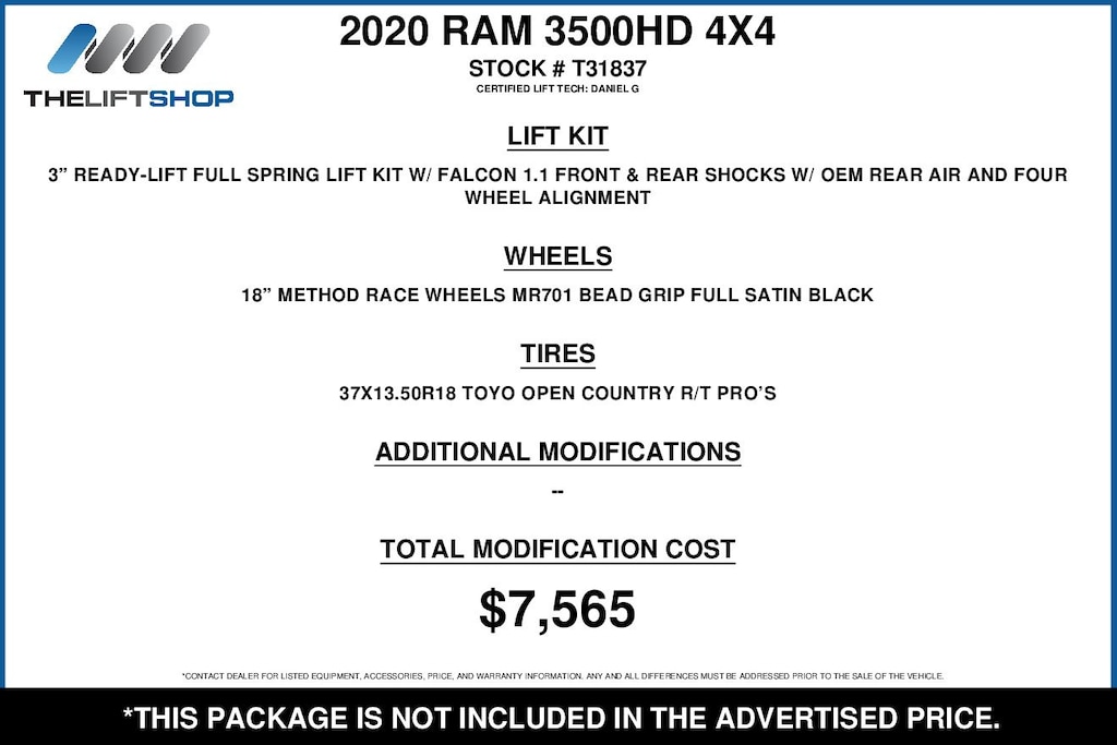 Used 2020 Ram 3500 Laramie Truck