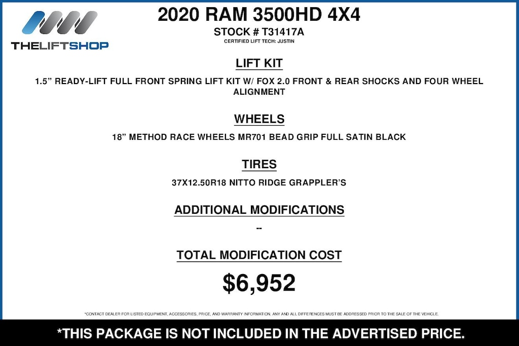 Used 2020 Ram 3500 Laramie Truck