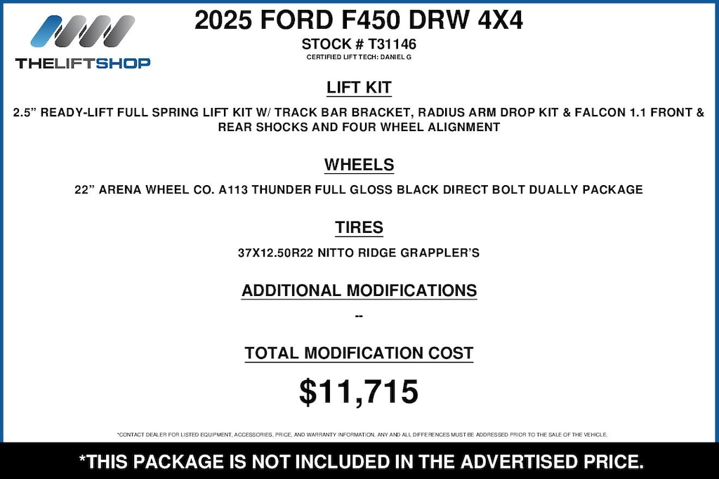 Used 2025 Ford F-450SD Lariat Truck