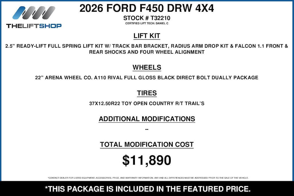 Used 2026 Ford F-450SD XLT Truck