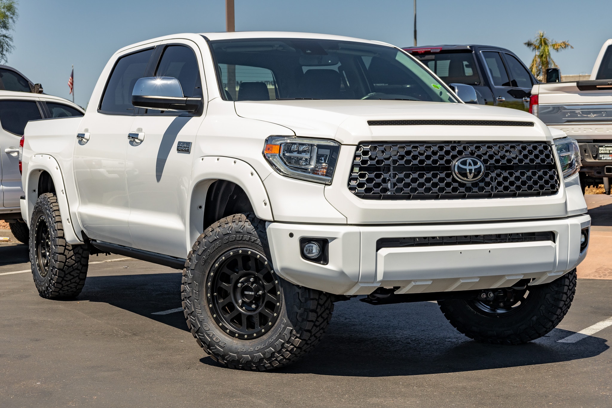 All White Tundra