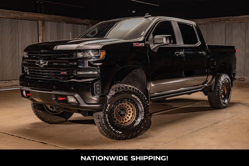 Used 2021 Chevrolet Silverado 1500 LT Trail Boss Truck Crew Cab