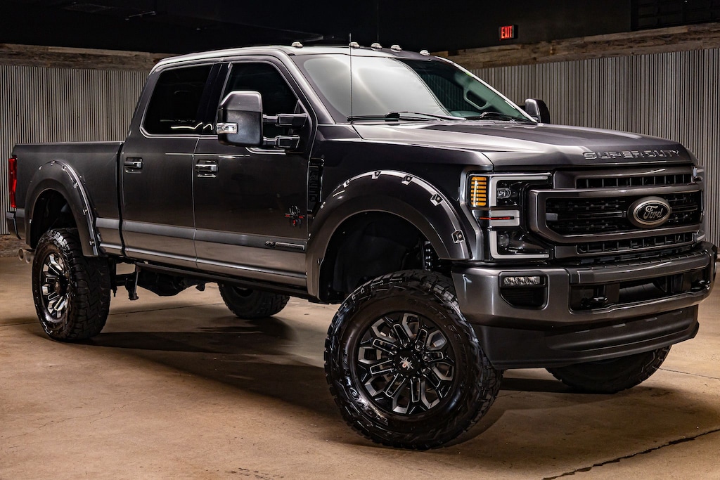 Used 2020 Ford F-250SD Lariat Black Widow Edition Truck Crew Cab