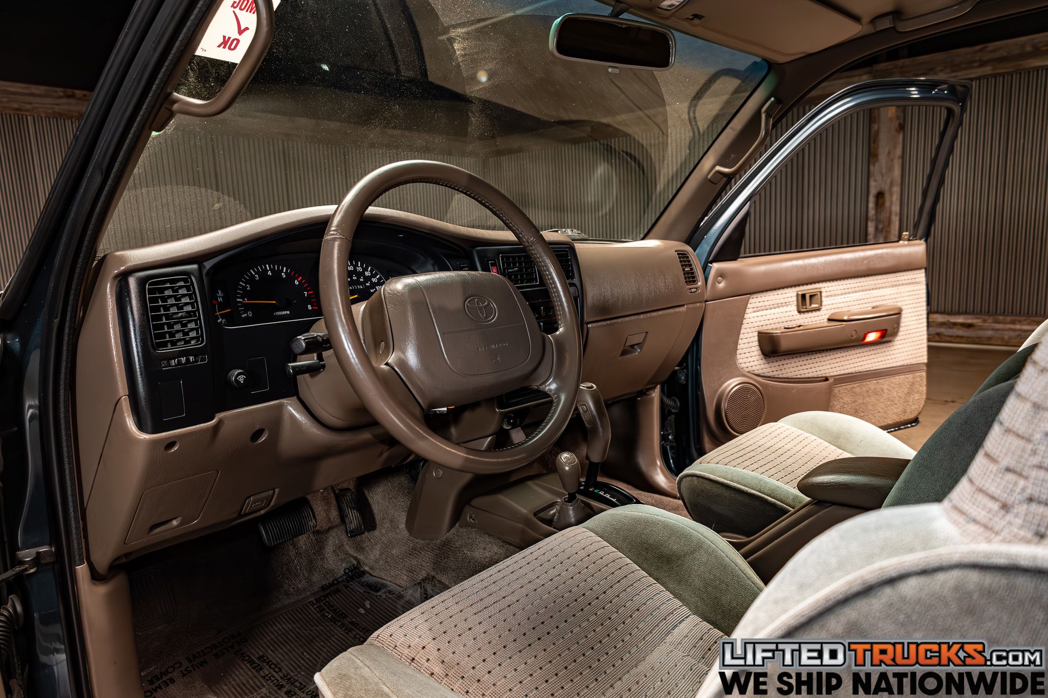 Green 1996 Toyota Tacoma Pickup Truck 5-Speed Manual