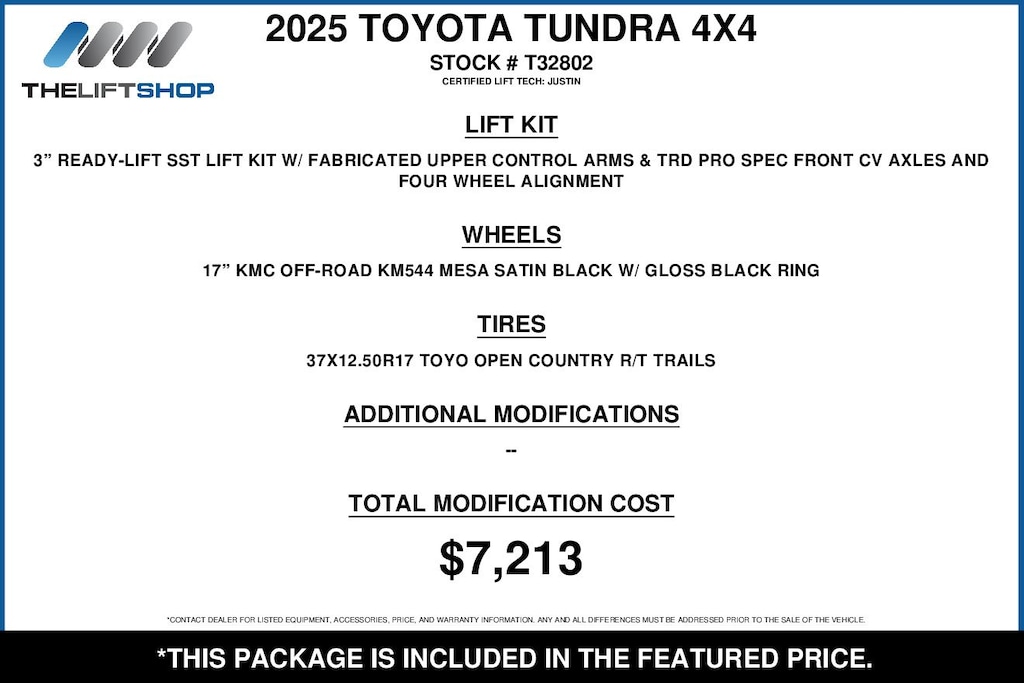Used 2025 Toyota Tundra Limited Truck CrewMax