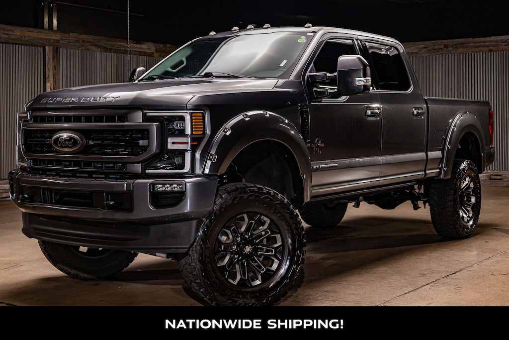 Used 2020 Ford F-250SD Lariat Black Widow Edition Truck Crew Cab