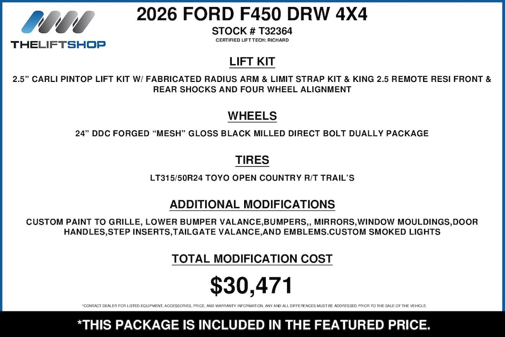 Used 2026 Ford F-450SD Platinum Plus Truck Crew Cab