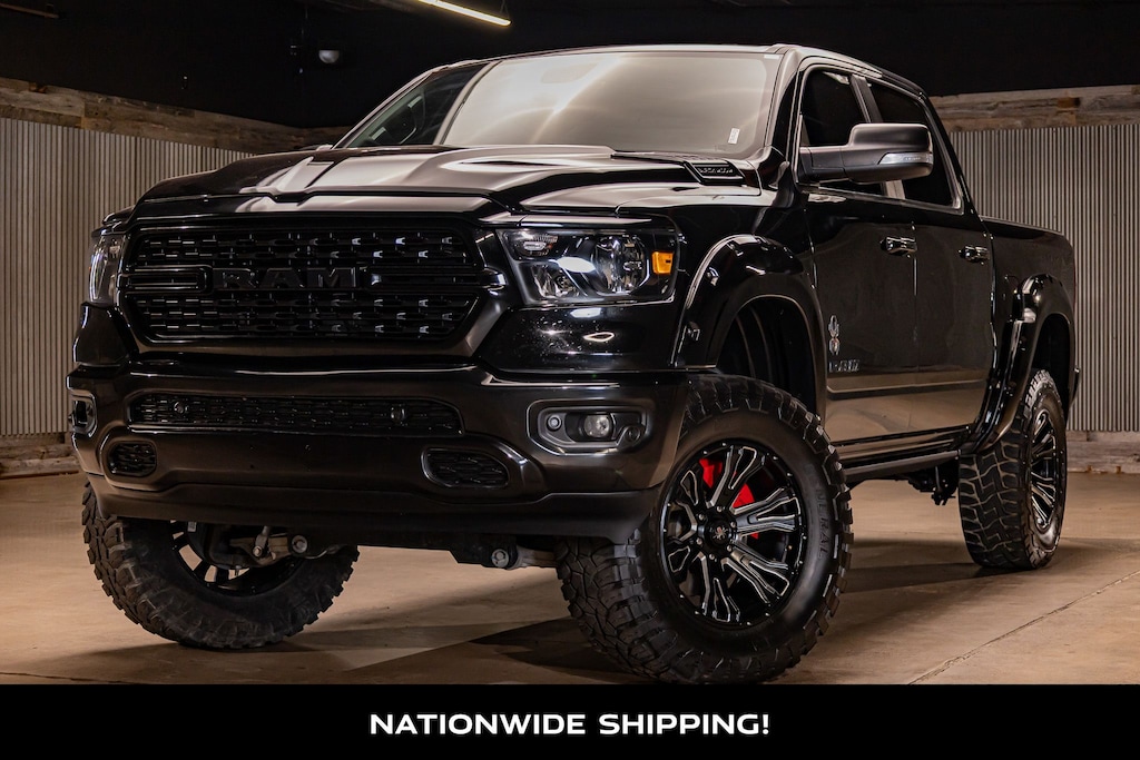 Used 2022 Ram 1500 Big Horn Black Widow Edition Truck Crew Cab