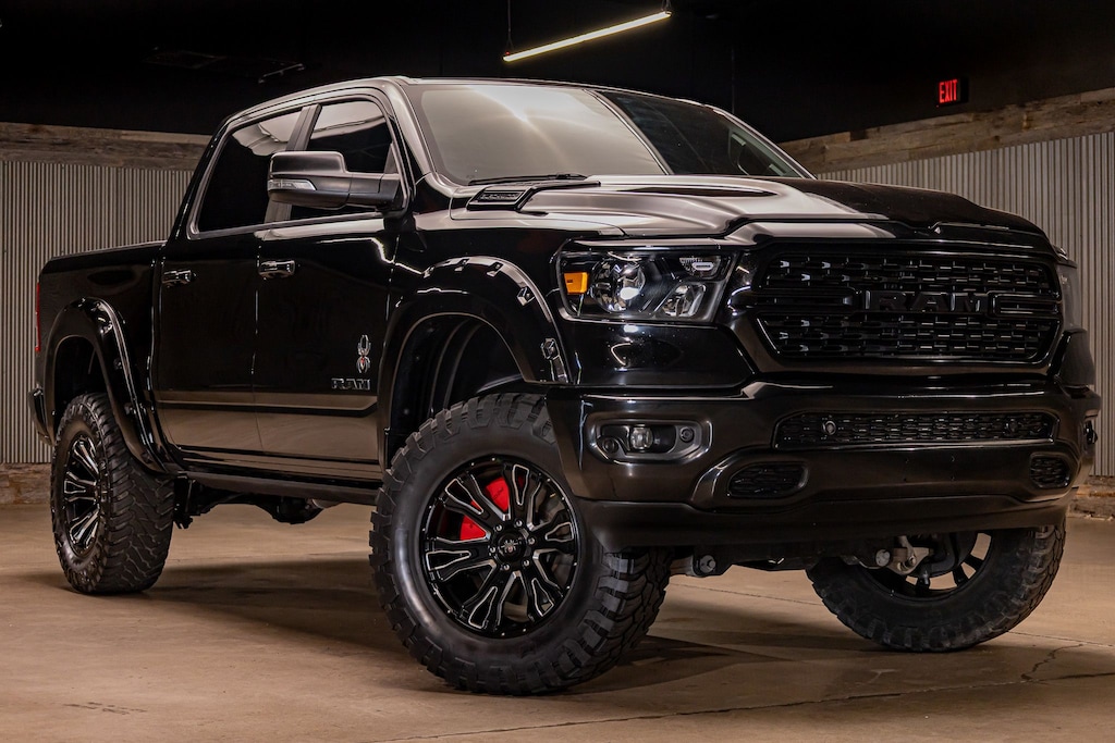 Used 2022 Ram 1500 Big Horn Black Widow Edition Truck Crew Cab