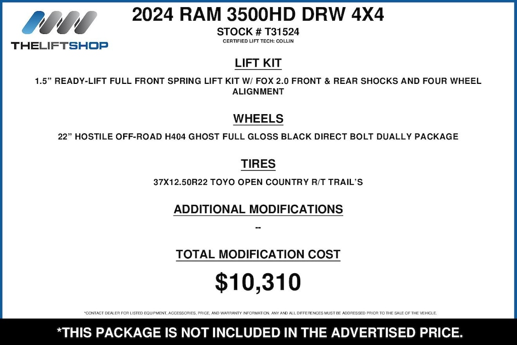 Used 2024 Ram 3500 Big Horn Truck Crew Cab