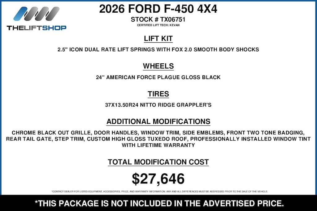 Used 2026 Ford F-450SD Platinum Plus Truck
