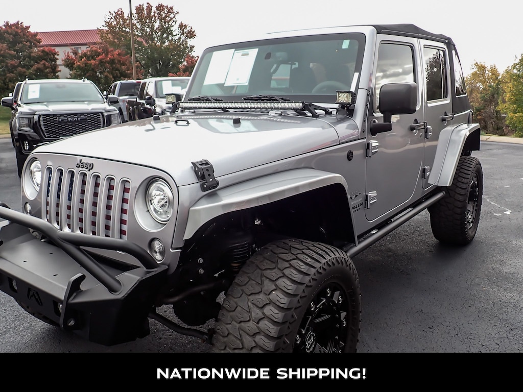 Used 2017 Jeep Wrangler Unlimited Sahara SUV