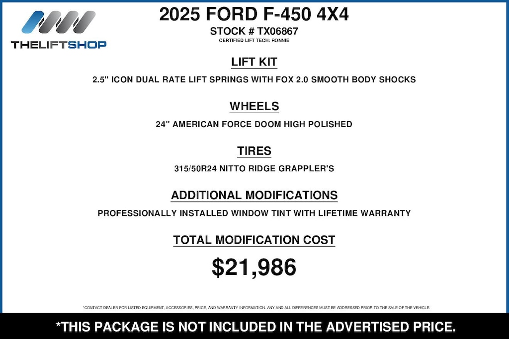 Used 2025 Ford F-450SD Platinum Plus Truck