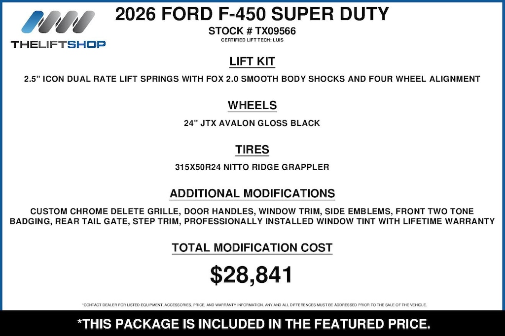 Used 2026 Ford F-450SD King Ranch Truck