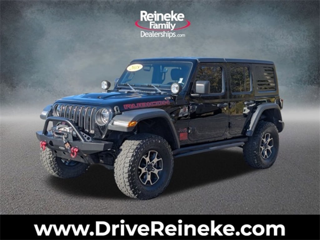 Used 2018 Jeep Wrangler Unlimited Rubicon SUV