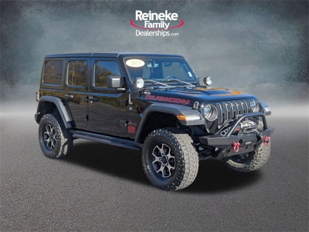 Used 2018 Jeep Wrangler Unlimited Rubicon SUV