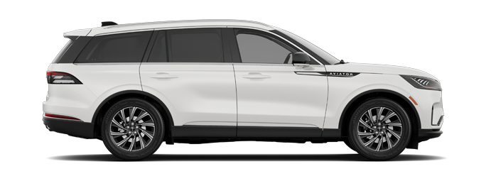 A 2025 Lincoln AviatorĀ® SUV in Pristine White.