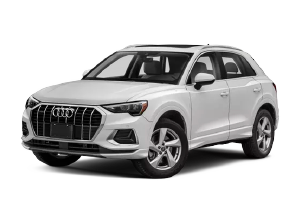 The 2022 Audi Q3 is shown