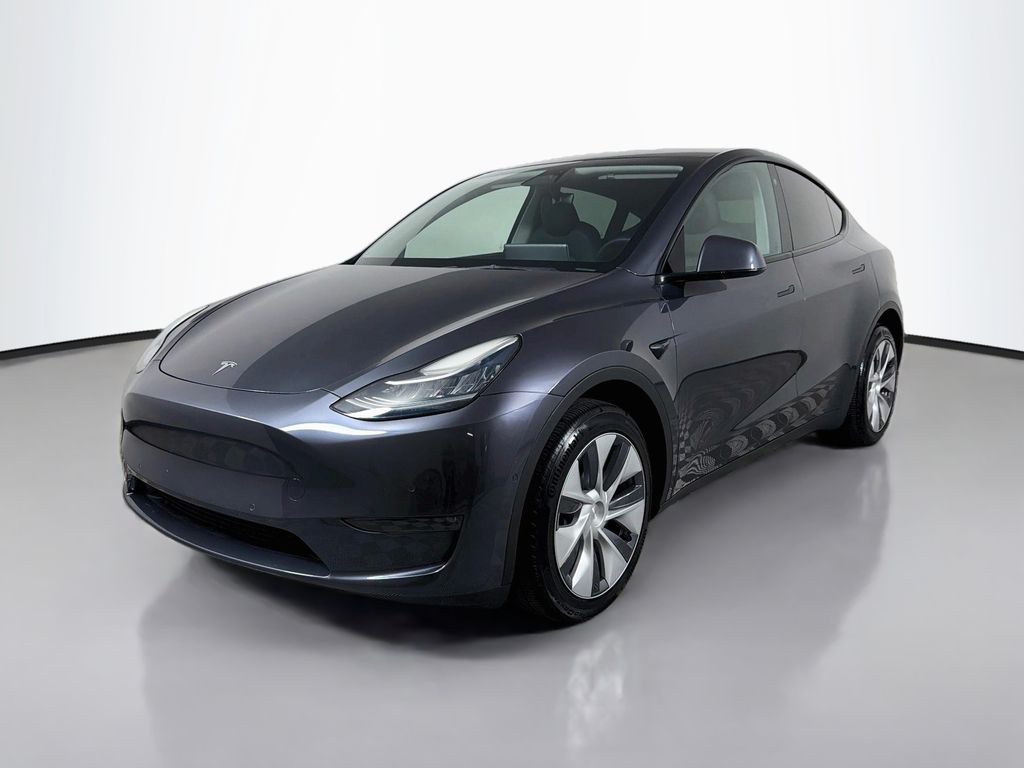 Used 2022 Tesla Model Y Long Range with VIN 7SAYGDEE1NA005680 for sale in North Miami, FL