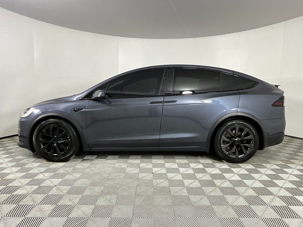 Used 2022 Tesla Model X Long Range with VIN 7SAXCDE53NF339025 for sale in North Miami, FL