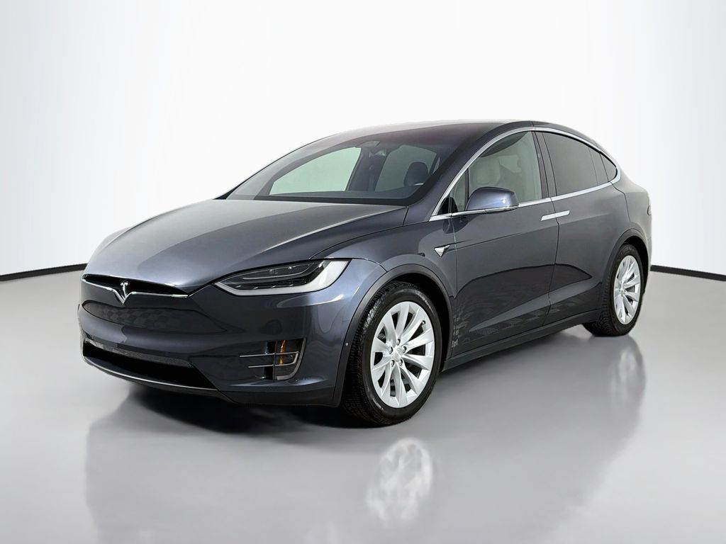 Used 2018 Tesla Model X 75D with VIN 5YJXCBE2XJF135579 for sale in North Miami, FL