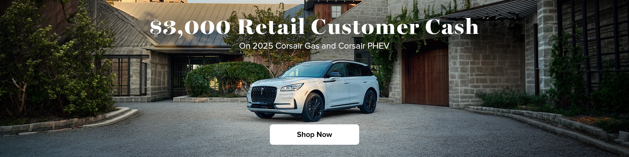 $3,000 Retail Customer Cash