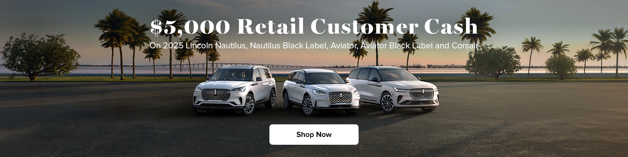 $5,000 Retail Customer Cash