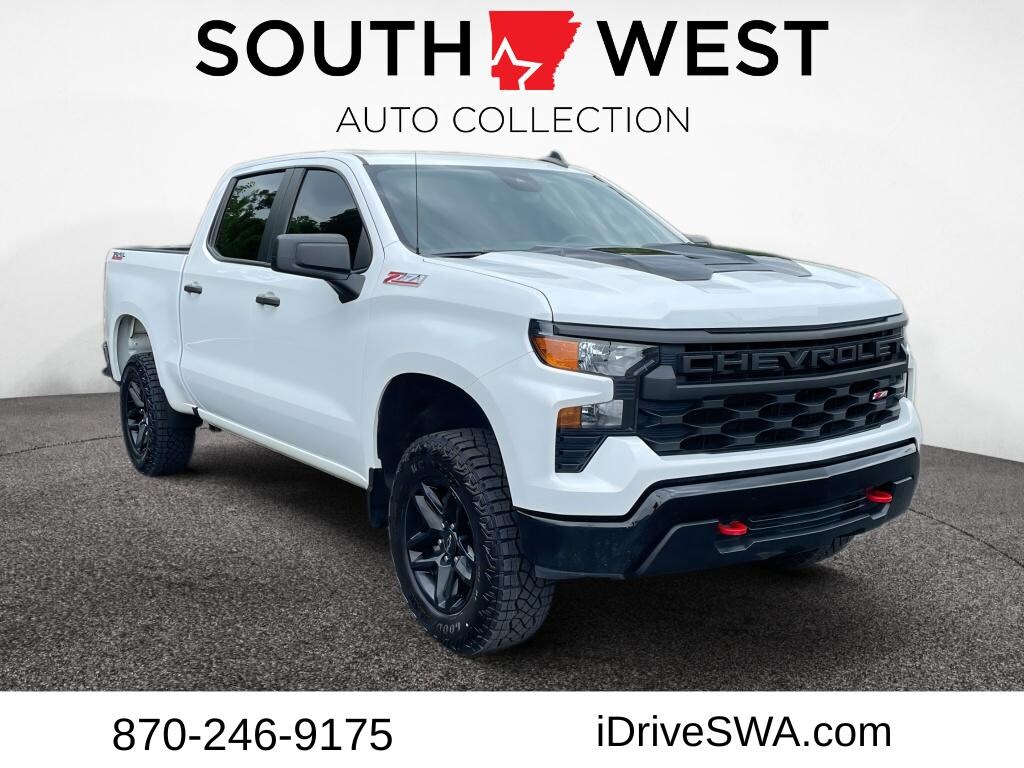 Used 2025 Chevrolet Silverado Custom Trail Boss Crew Cab