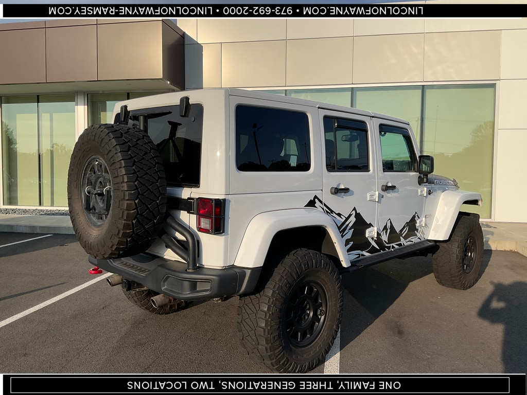 Used 2017 Jeep Wrangler Unlimited Rubicon Recon with VIN 1C4HJWFG2HL726363 for sale in Ramsey, NJ