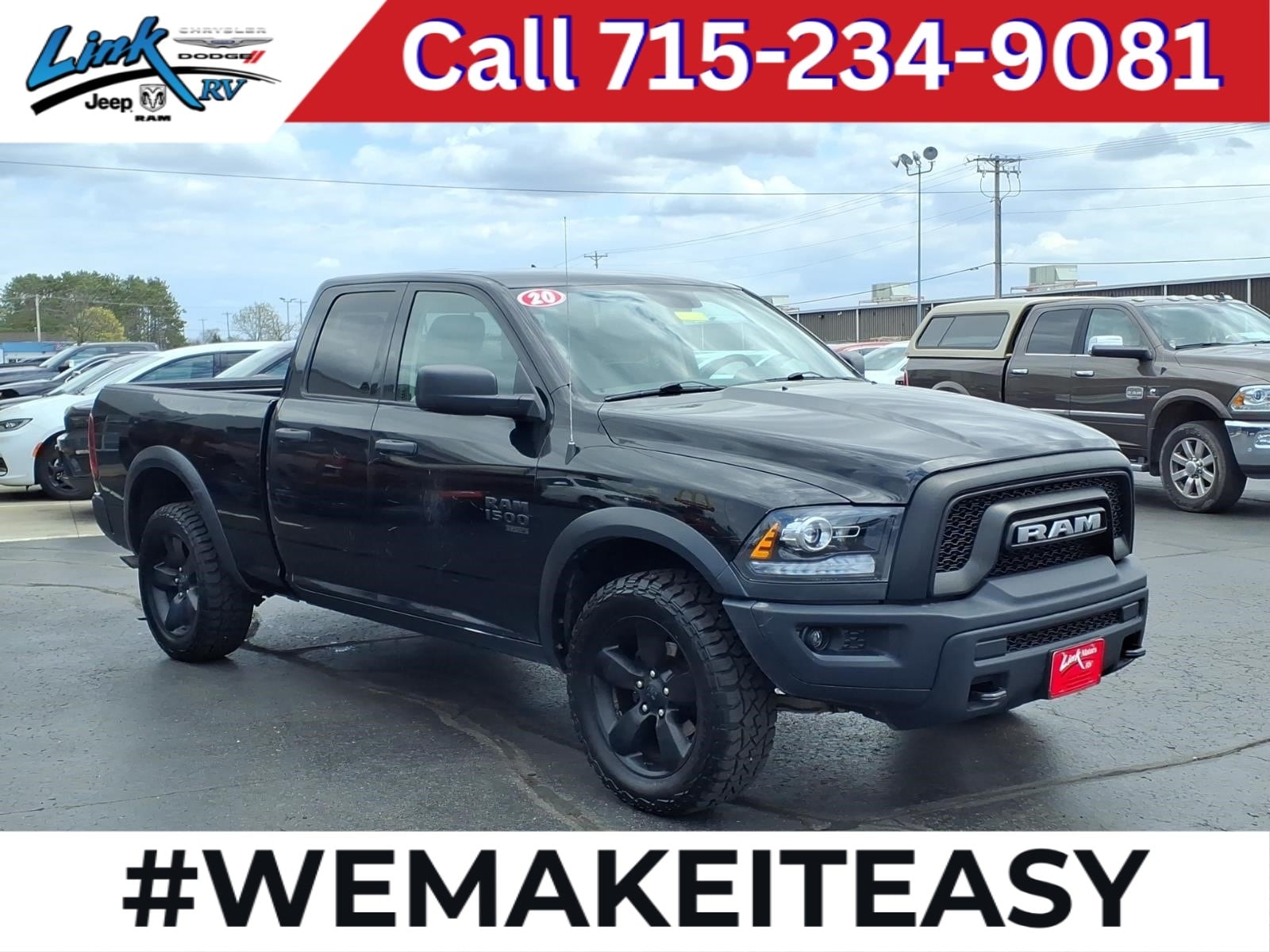 2020 RAM 1500 Classic Warlock 4x4 Quad Cab 6'4's photo
