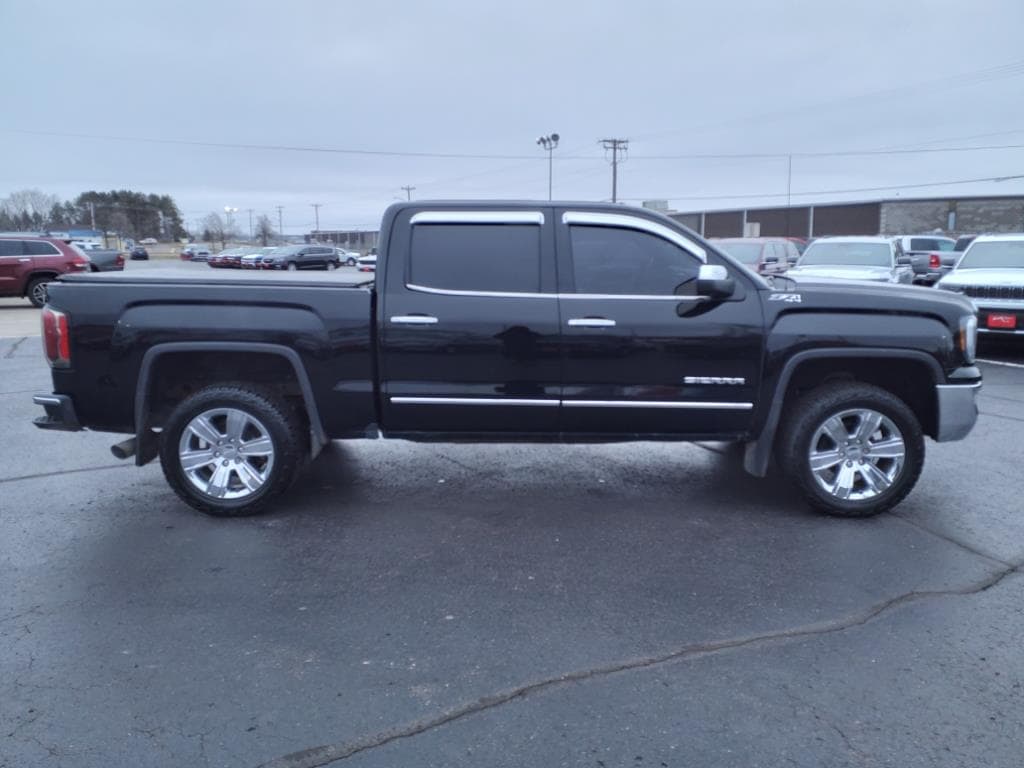 Used 2018 GMC Sierra 1500 SLT with VIN 3GTU2NEC2JG598813 for sale in Rice Lake, WI