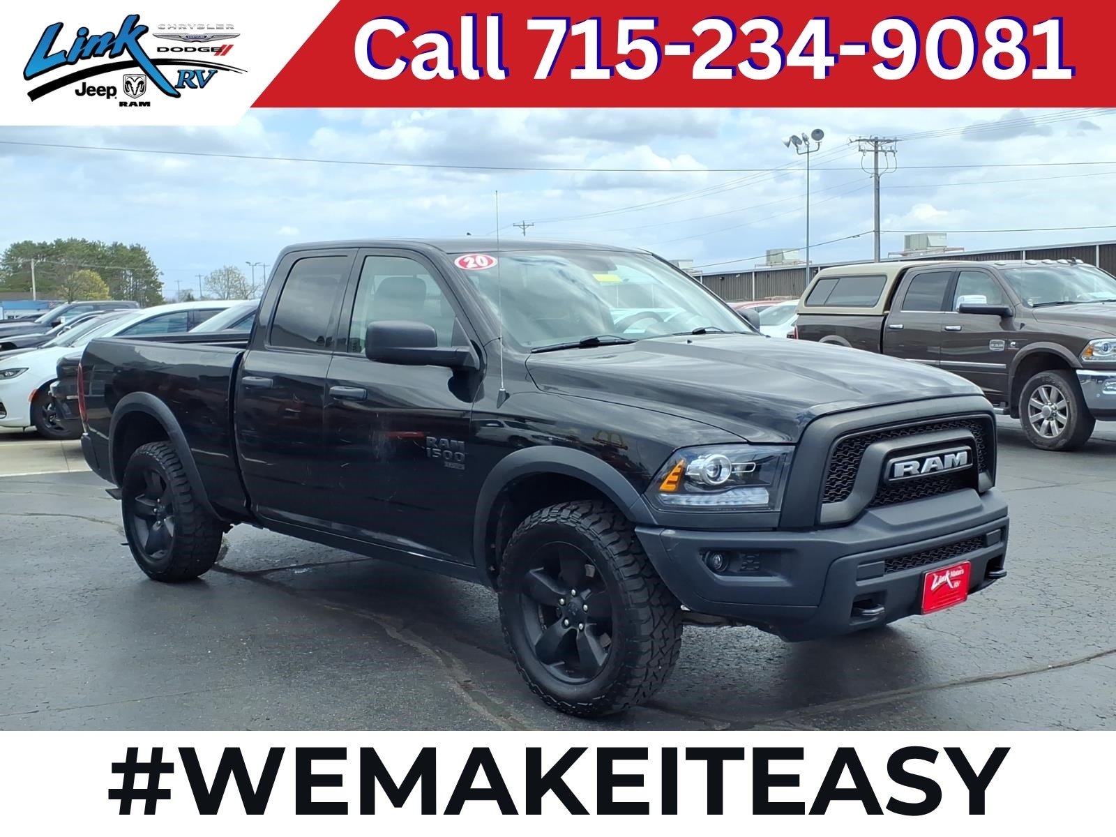 2020 RAM 1500 Classic Warlock 4x4 Quad Cab 6'4's photo