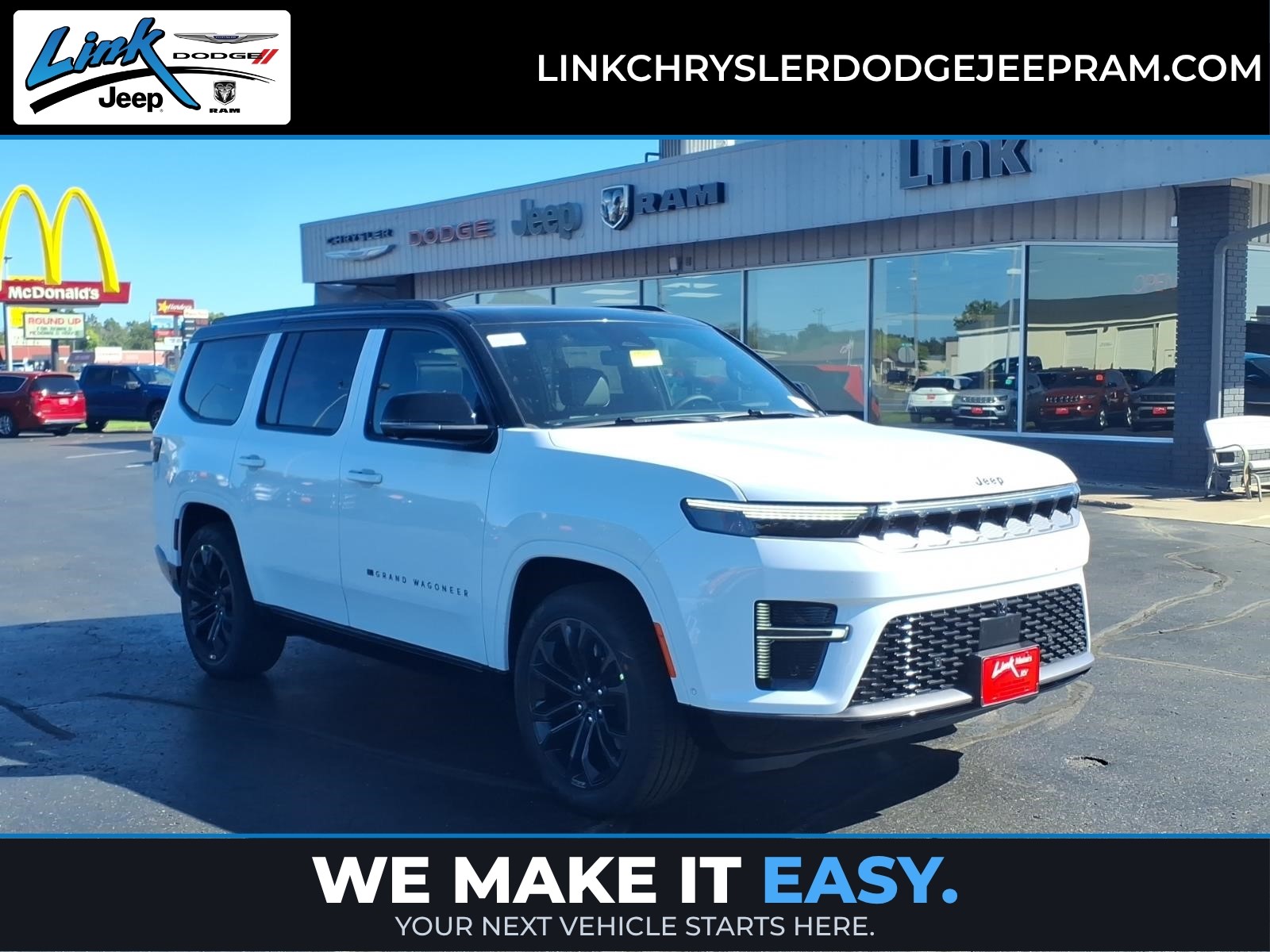 New 2026 Jeep Grand Wagoneer Summit Reserve Sport Utility Rice Lake WI