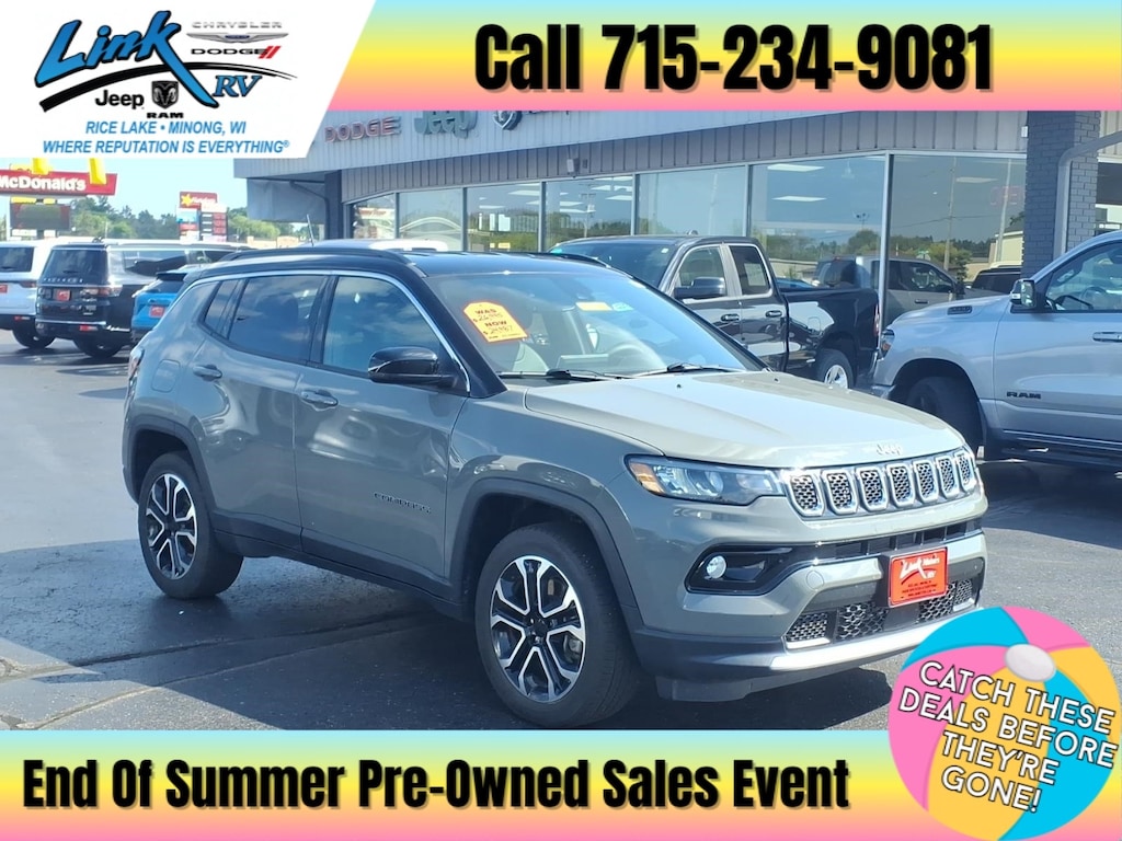 Used 2023 Jeep Compass Limited SUV
