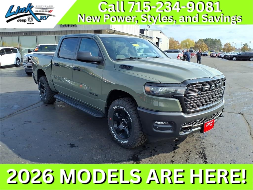 New 2026 Ram 1500 WARLOCK CREW CAB 4X4 5'7 BOX Pickup