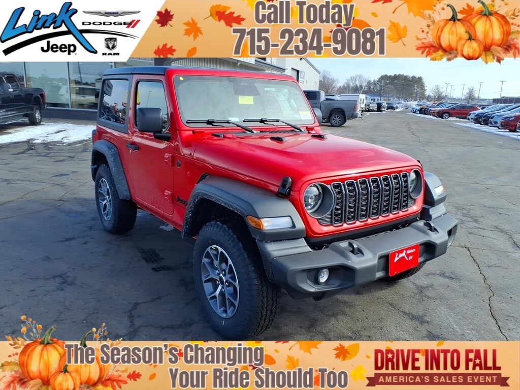 New 2026 Jeep Wrangler 2-DOOR SPORT S Sport Utility