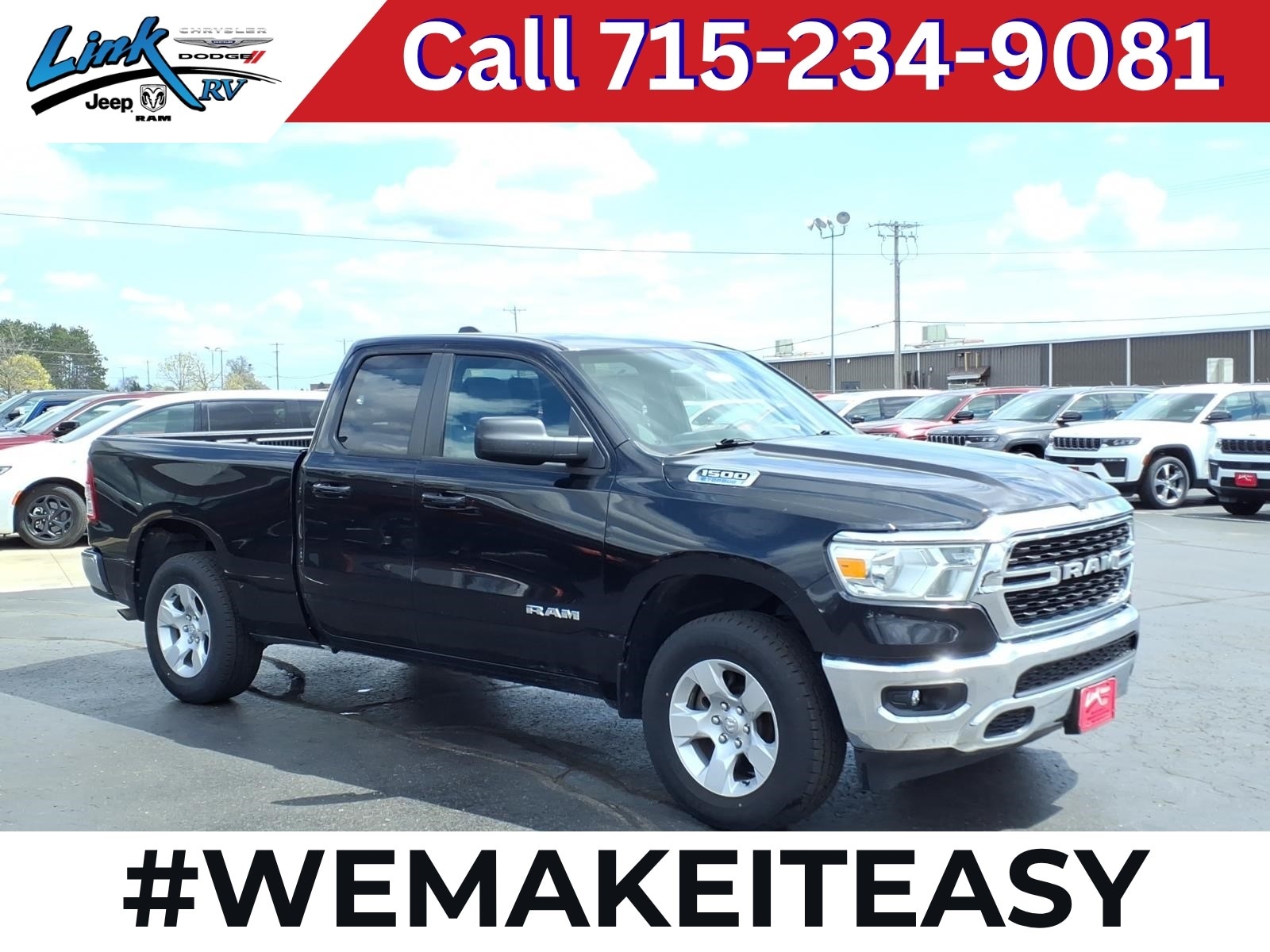 2022 RAM 1500 Big Horn/Lone Star 4x4 Quad Cab 6'4's photo