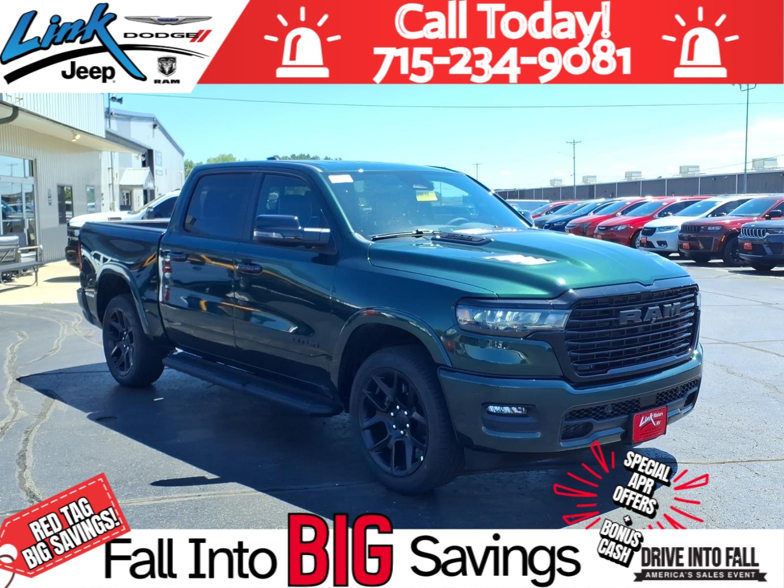 2026 Ram 1500 LARAMIE CREW CAB 4X4 5'7 BOX Pickup