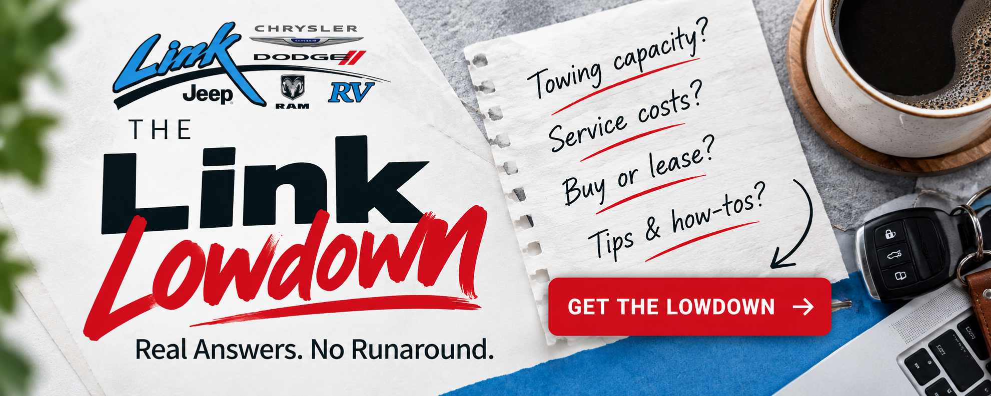 The Link Lowdown - Real Answers. No Runaround.