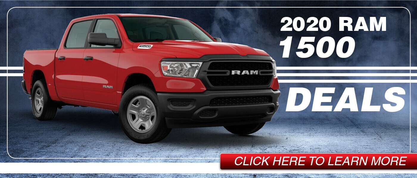 Click Here for 2020 Ram 1500 Specials