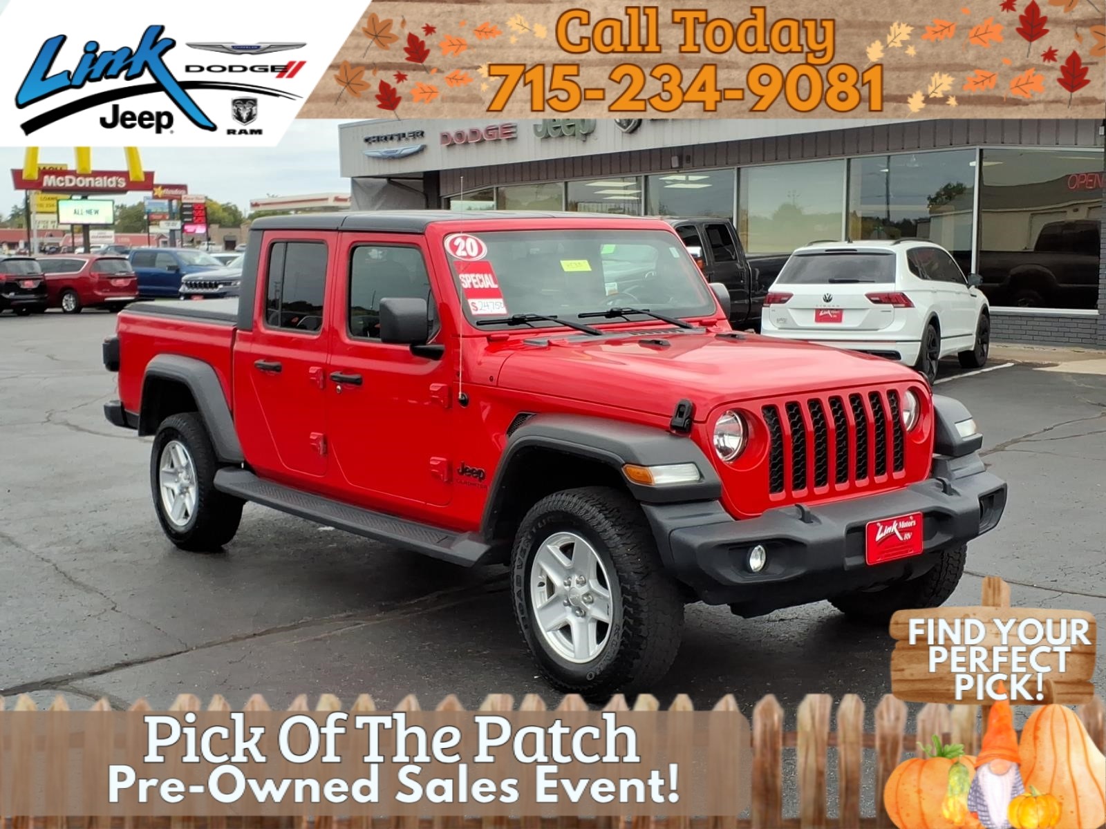 2020 Jeep Gladiator Sport Truck
