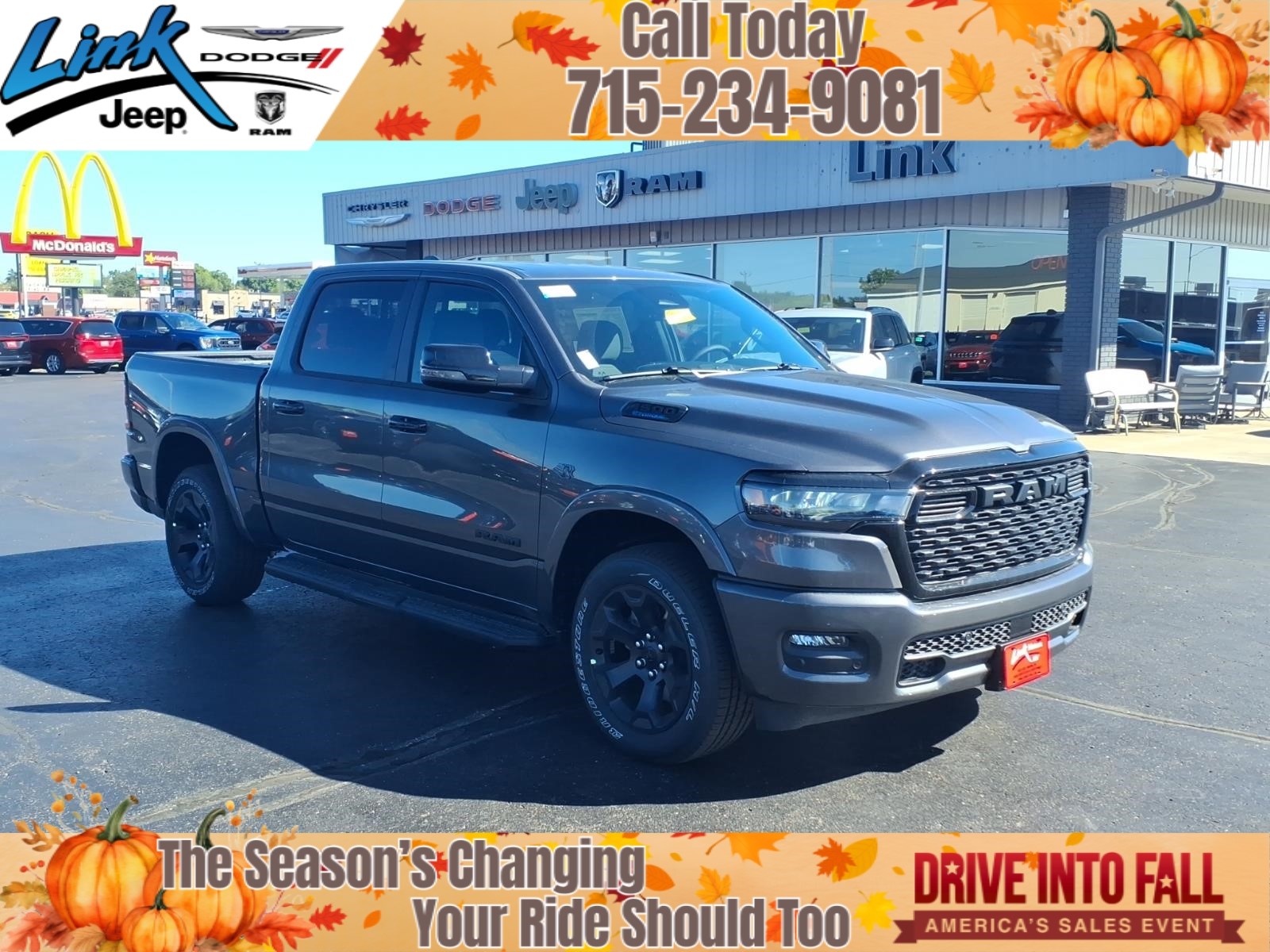 2027 Ram 1500 BIG HORN CREW CAB 4X4 5'7 BOX Pickup