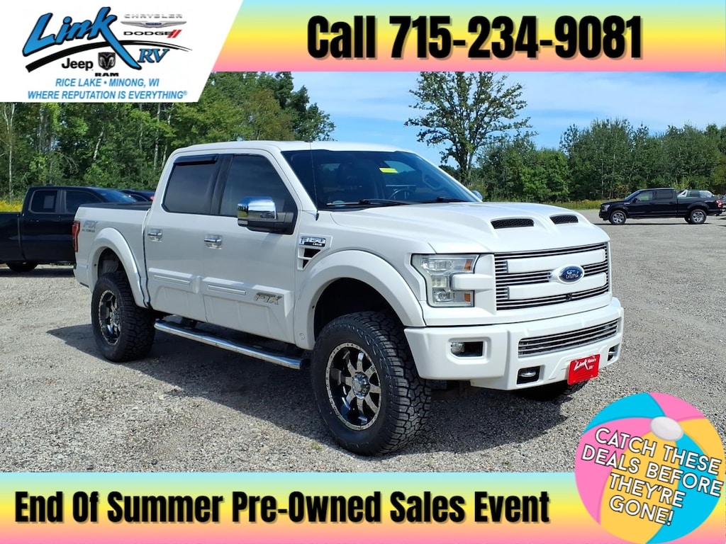 Used 2015 Ford F-150 Lariat Truck