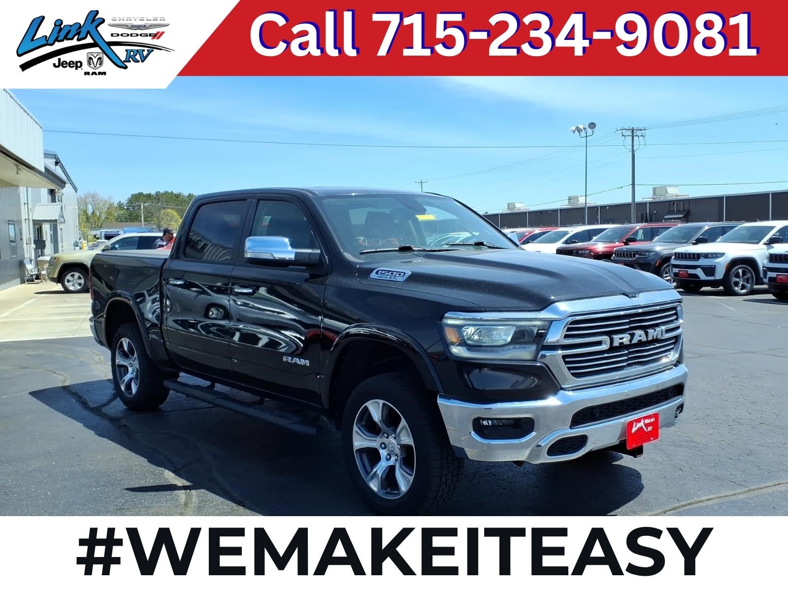 2020 RAM 1500 Laramie 4x4 Crew Cab 5'7's photo