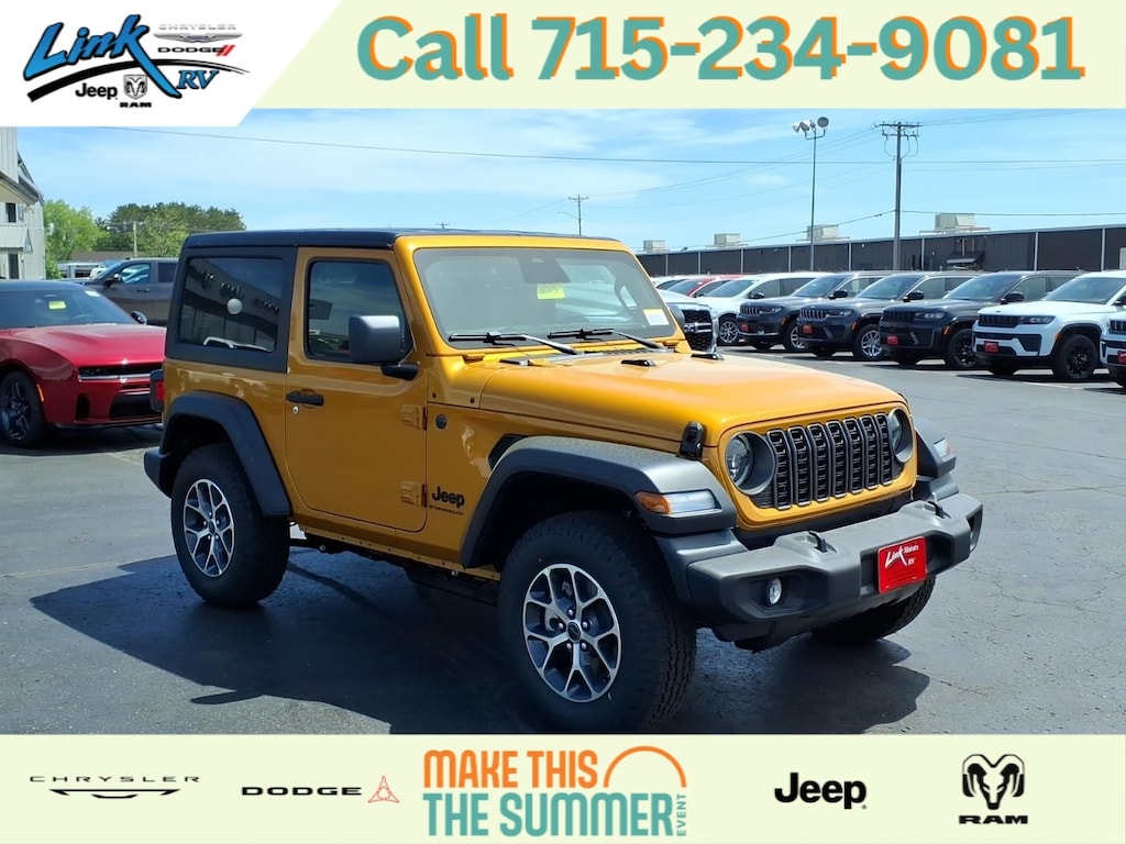 New 2026 Jeep Wrangler Sport S Sport Utility