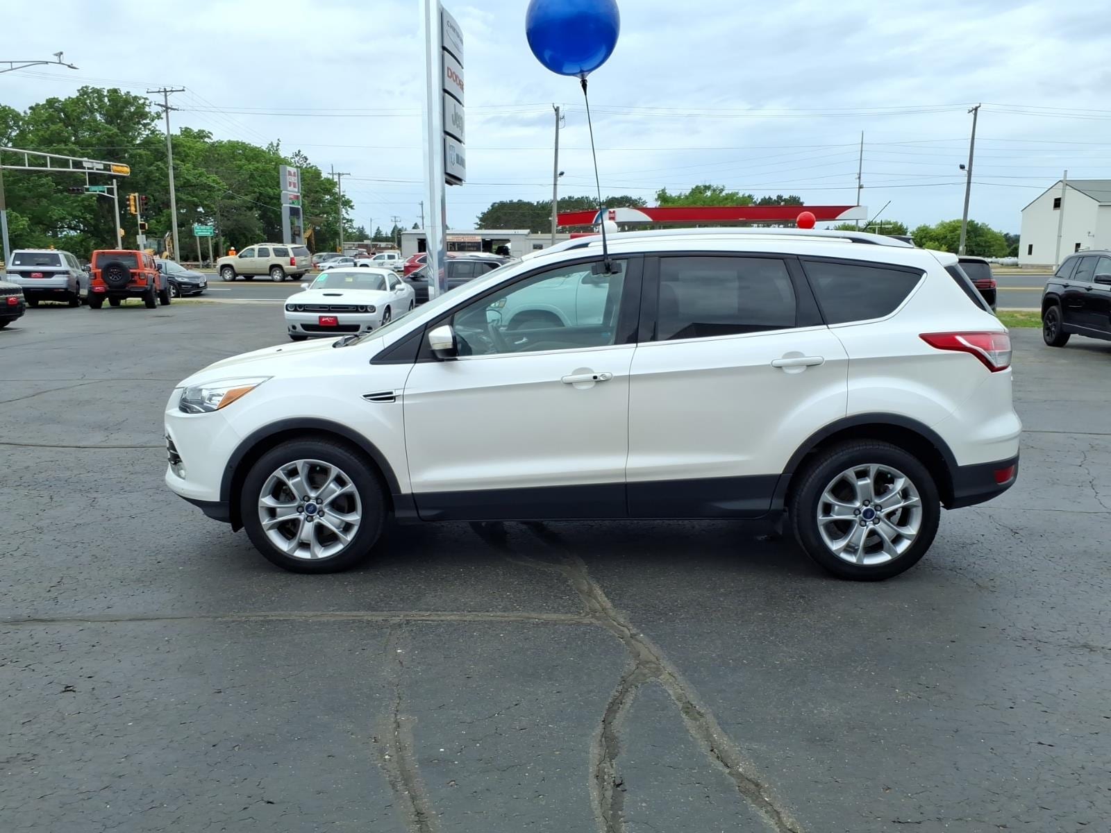 Used 2014 Ford Escape Titanium with VIN 1FMCU9J94EUA59552 for sale in Rice Lake, WI